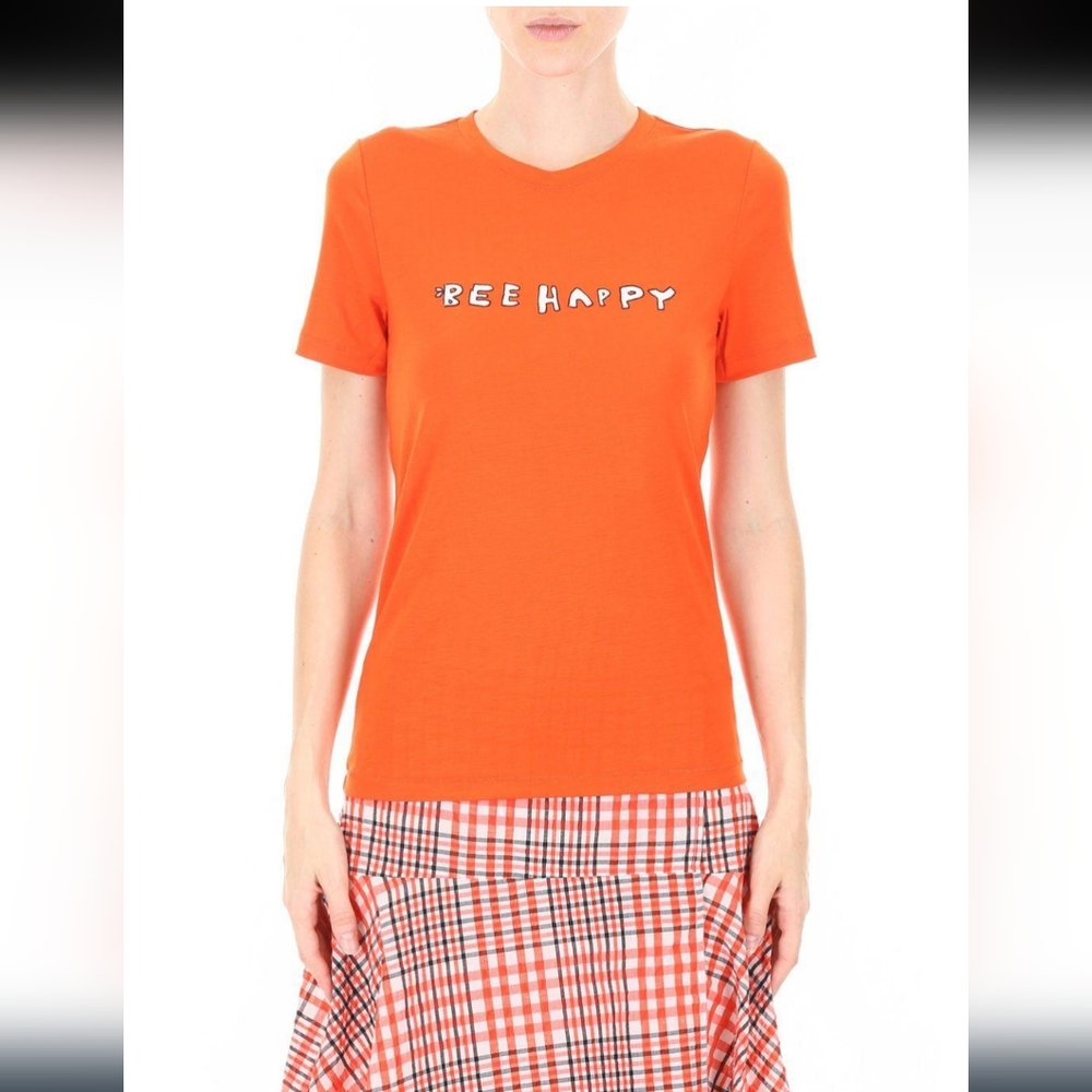 Ganni Bee Happy T-Shirt - Picture 13 of 15